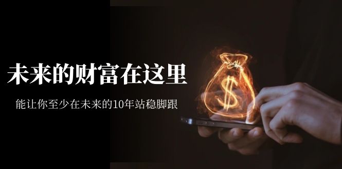 某收费文章《未来的财富在这里》能让你至少在未来的10年站稳脚跟昊趣阁资源网昊趣阁资源网