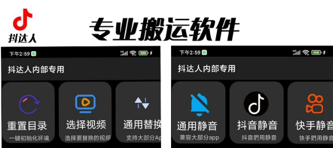 对外收费699抖音傻瓜式一键搬运，起号专用5分钟一个视频《软件+详细教程》昊趣阁资源网昊趣阁资源网