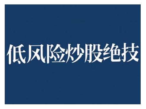 2024低风险股票实操营,低风险,高回报昊趣阁资源网昊趣阁资源网