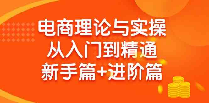 （9576期）电商理论与实操从入门到精通 新手篇+进阶篇昊趣阁资源网昊趣阁资源网