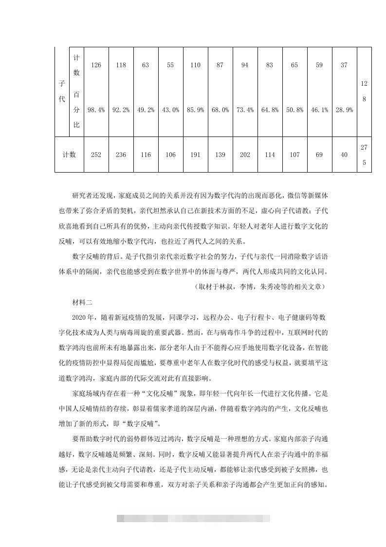 图片[2]昊趣阁资源网2021-2022学年北京市东城区高三第一学期期末统一检测语文试卷及答案(Word版)昊趣阁资源网昊趣阁资源网