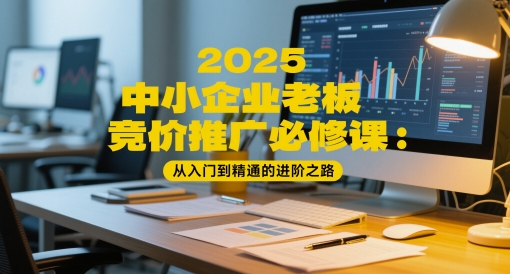 2025中小企业老板竞价推广必修课:从入门到精通的进阶之路昊趣阁资源网昊趣阁资源网