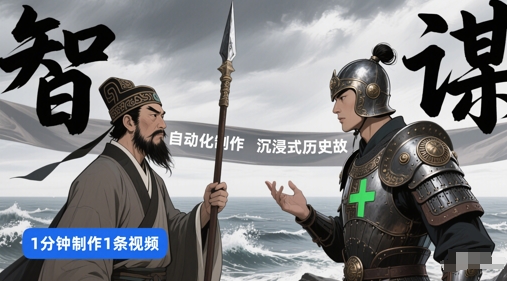 扣子工作流一键生成沉浸式历史故事,一天工作量,3分钟搞定昊趣阁资源网昊趣阁资源网