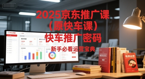 2025京东推广课(原快车课)解锁京东快车推广密码,新手必看运营宝典昊趣阁资源网昊趣阁资源网