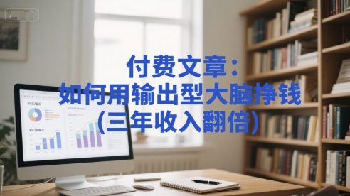 付费文章:如何用输出型大脑挣钱(三年收入翻倍)昊趣阁资源网昊趣阁资源网