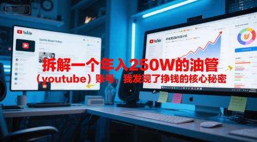 付费文章:拆解一个年入250W的油管(youtube)账号,我发现了挣钱的核心秘密昊趣阁资源网昊趣阁资源网