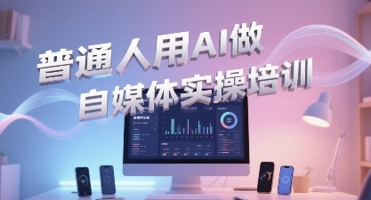 普通一个人用AI做自媒体,助你轻松开启AI自媒体创作之路昊趣阁资源网昊趣阁资源网