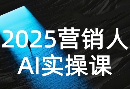 2025营销人Al实操课,AI营销抢跑实战,从Prompt到方案,效率碾压同行昊趣阁资源网昊趣阁资源网
