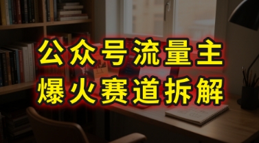 AI公众号流量主爆火赛道拆解—剧评领域,86分钟干货分享昊趣阁资源网昊趣阁资源网