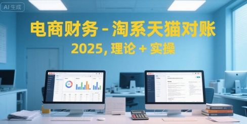 电商财务-淘系天猫对账2025,理论+实操昊趣阁资源网昊趣阁资源网
