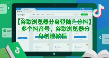 谷歌浏览器分身登陆多个抖音号,谷歌浏览器分身创建教程昊趣阁资源网昊趣阁资源网