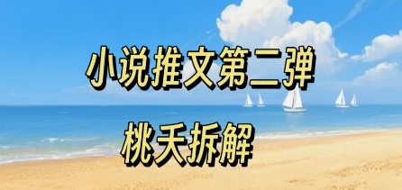 小说推文项目操作全流程第二弹,0粉就能做,门槛低非常适合新手昊趣阁资源网昊趣阁资源网