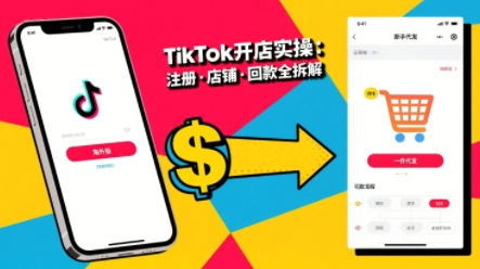 TikTok从开店到投流的进阶课,从基础实操到高阶技巧一网打尽昊趣阁资源网昊趣阁资源网