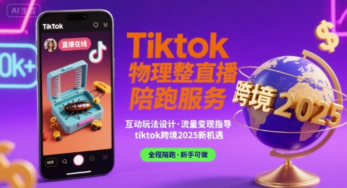 Tiktok物理整蛊直播陪跑服务-tiktok跨境2025昊趣阁资源网昊趣阁资源网