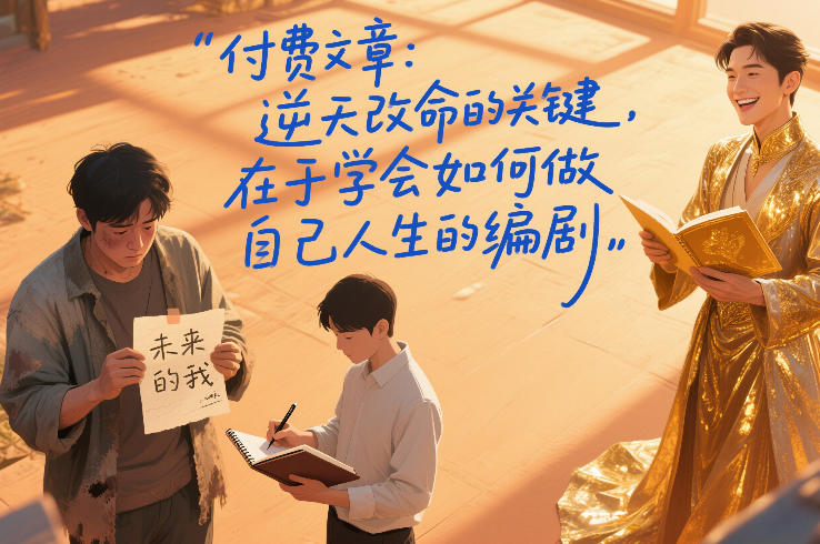 付费文章：逆天改命的关键，在于学会如何做自己人生的编剧昊趣阁资源网昊趣阁资源网