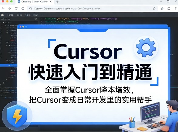 Cursor快速入门到精通，全面掌握Cursor降本增效，把Cursor变成日常开发里的实用帮手昊趣阁资源网昊趣阁资源网