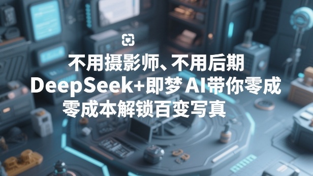 不用摄影师、不用后期，DeepSeek+即梦AI带你零成本解锁百变写真！昊趣阁资源网昊趣阁资源网