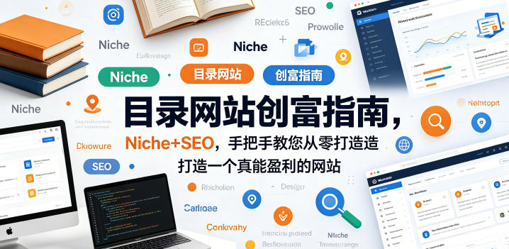 目录网站创富指南,Niche+SEO,手把手教您从零打造打造一个真能盈利的网站【原创双语字幕】昊趣阁资源网昊趣阁资源网