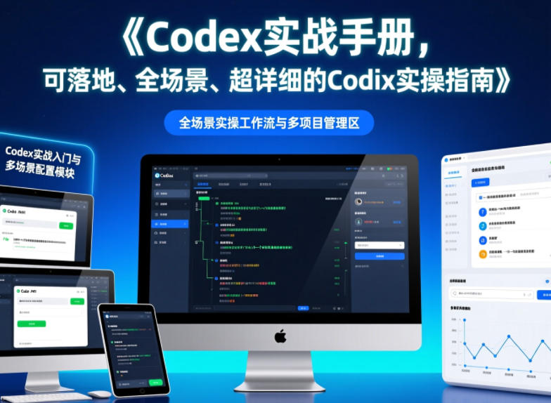 Codex实战手册,可落地、全场景、超详细的Codex实操指南昊趣阁资源网昊趣阁资源网