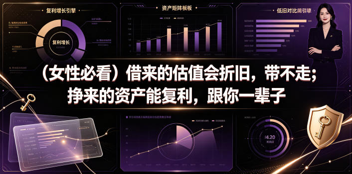 付费文章：（女性必看）借来的估值会折旧，带不走；挣来的资产能复利，跟你一辈子昊趣阁资源网昊趣阁资源网