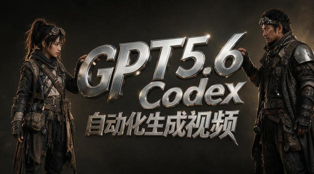 GPT5.6+Codex自动化生成视频全流程实战,从提示词设计、角色设定、封面海报,到视频生成思路与自动化工作流昊趣阁资源网昊趣阁资源网