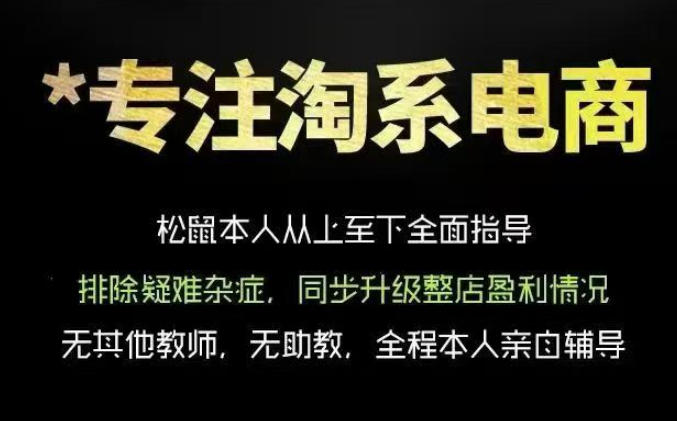 松鼠会电商VIP课程,从基础布局到高阶优化,助你掌握淘宝运营逻辑,提升店铺流量与转化(更新0703)昊趣阁资源网昊趣阁资源网