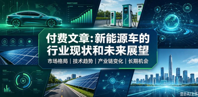 付费文章:新能原车的行业现状和未来展望昊趣阁资源网昊趣阁资源网