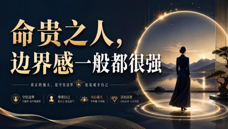 付费文章:命贵之人,边界感一般都很强昊趣阁资源网昊趣阁资源网