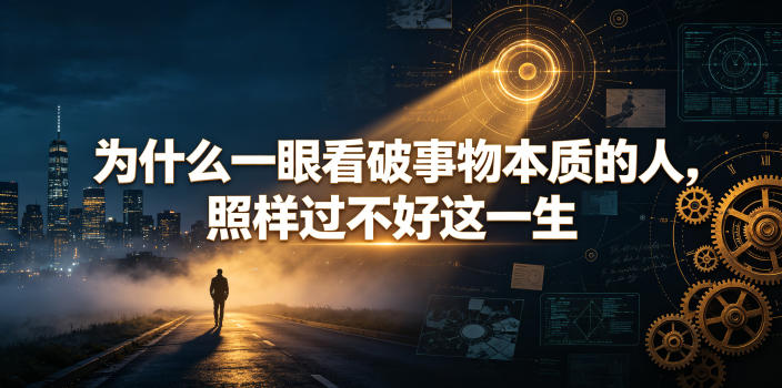 付费文章:为什么一眼看破事物本质的人,照样过不好这一生昊趣阁资源网昊趣阁资源网