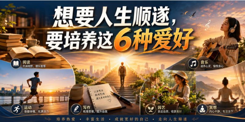 公众号付费文章:想要人生顺遂,要培养这6种爱好昊趣阁资源网昊趣阁资源网