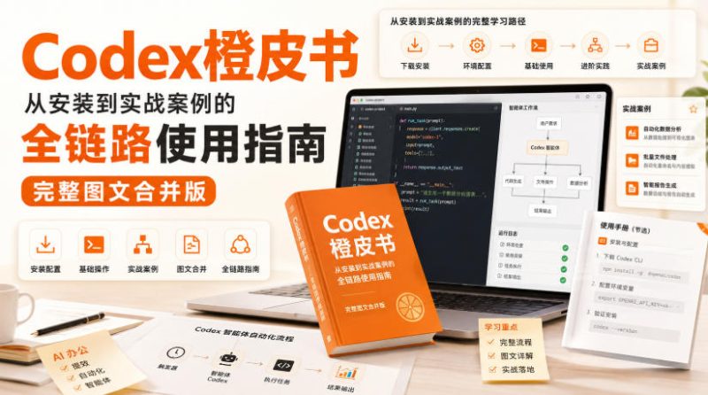Codex橙皮书,从安装到实战案例的全链路使用指南,完整图文合并版昊趣阁资源网昊趣阁资源网